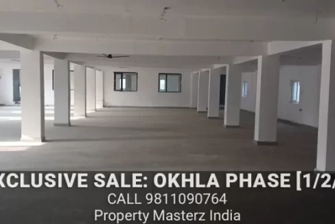 DDA approved freehold industrial plot for sale in Okhla, South Delhi.