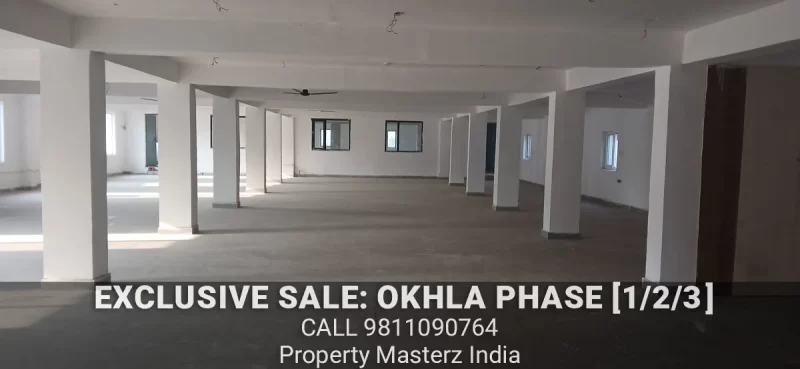 DDA approved freehold industrial plot for sale in Okhla, South Delhi.